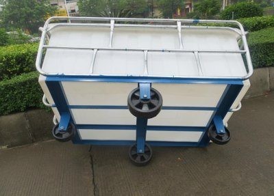 洗水厂推布车。制衣厂装衣车。