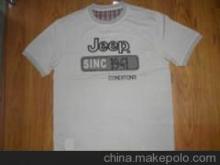 【供应中山jeep洗水T恤 JEEP户外洗水T(图)】价格,厂家,图片,休闲服、夹克、休闲西装,中山沙溪镇华茂制衣厂-