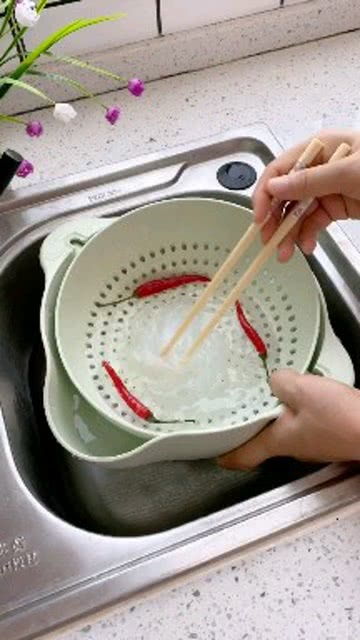 洗水果总是掉,太气人了